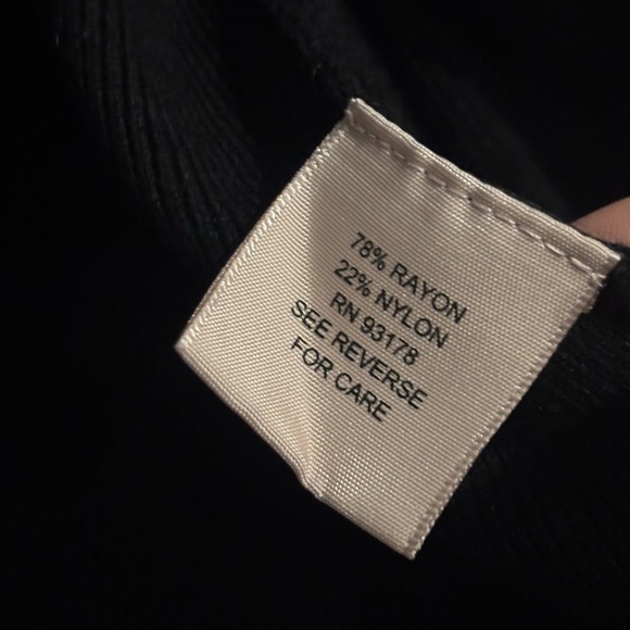 Philosophy Black Cardigan Sweater - Picture 6 of 6